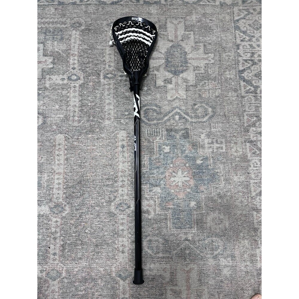 STX AV8 U Head STX AMP Shaft Complete Lacrosse Stick 40.5” Attack Midfield